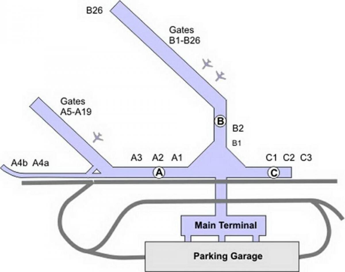 mdg-nek repülőtér térkép