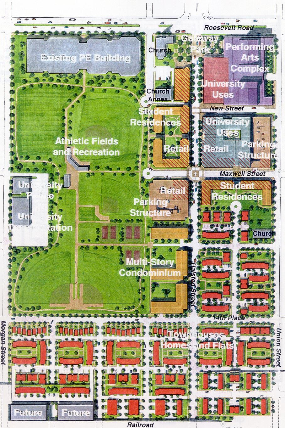 térkép UIC kelet-campus