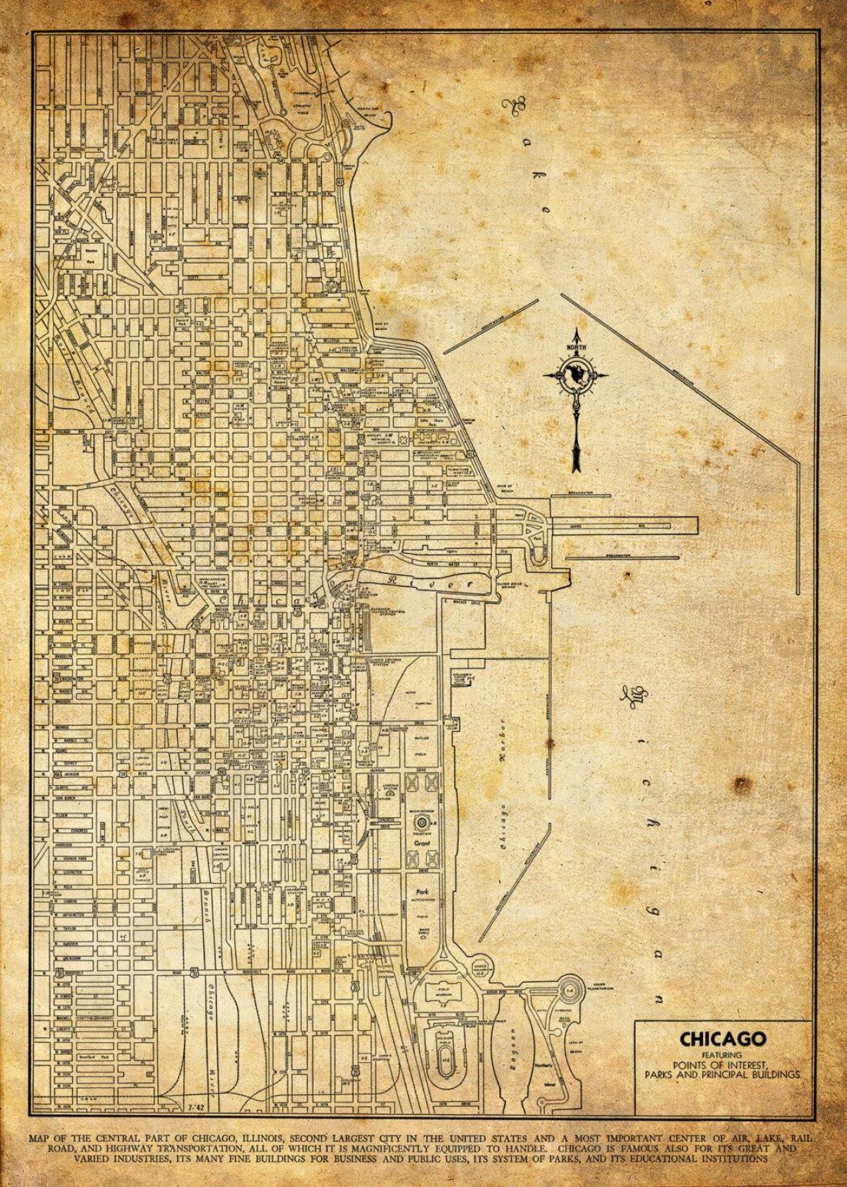 évjárat térkép Chicago