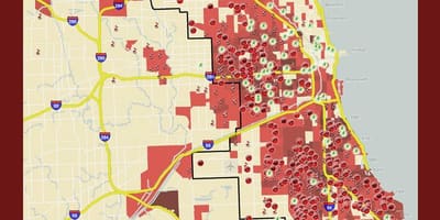 Bűnügyi térkép Chicago
