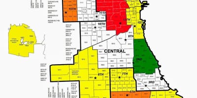 Chicagói rendőrség bűnügyi térkép