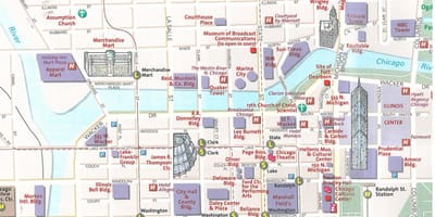 Térkép Chicago