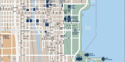 Közlekedési térkép Chicago
