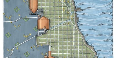 Chicago sört térkép