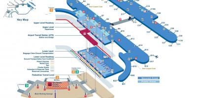 Térkép O Hare 1-es terminál