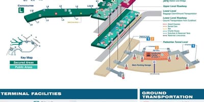 Térkép ord terminál 3 térkép Chicago