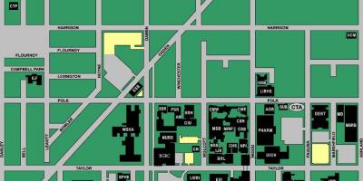 Térkép UIC nyugati egyetemen